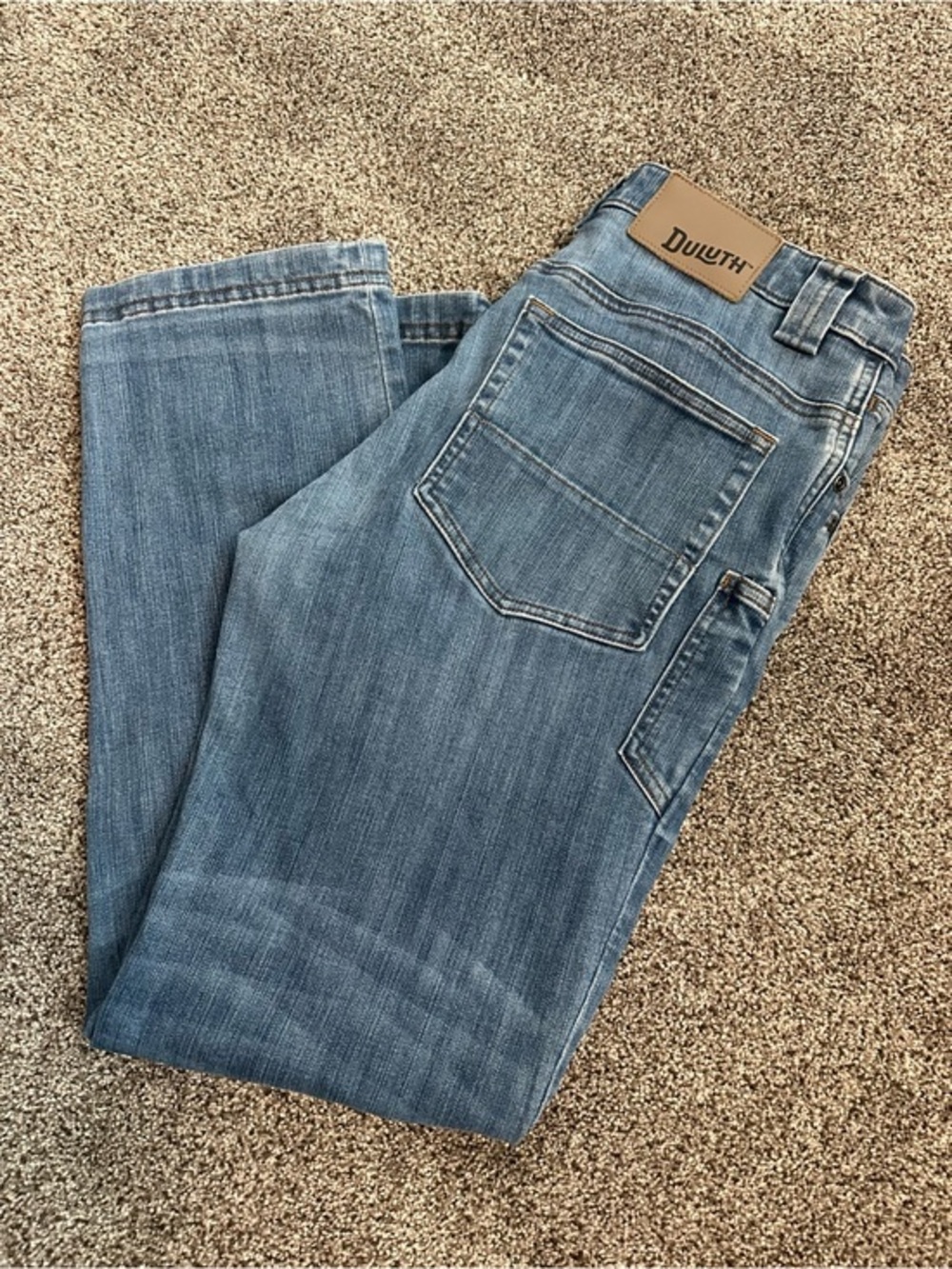 Duluth Trading Ballroom Double Flex Jeans 30 x 30 standard workwear denim